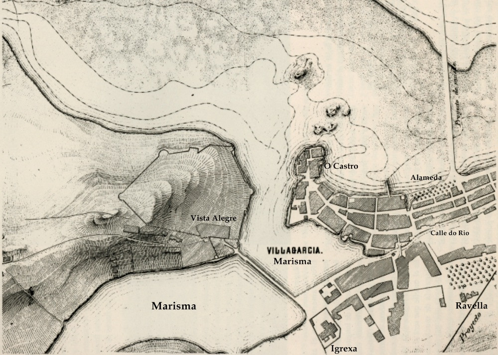 Marismas de Vilagarcía de Arousa, 1878. Foto: eblancooliva.com
