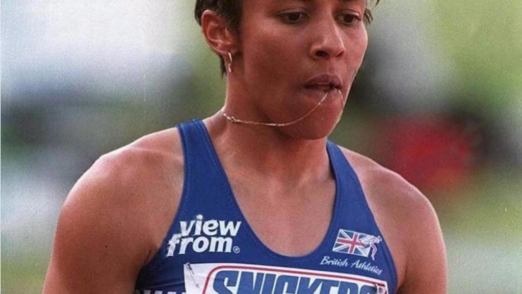 Kelly Holmes en los Campeonatos del Mundo de Gotemburgo 1995