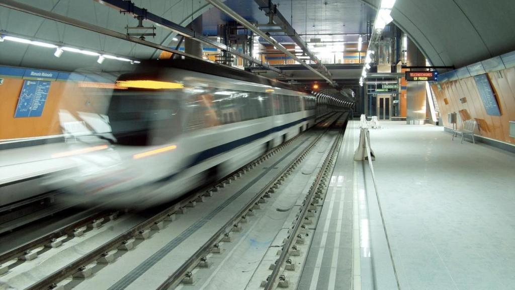 Imagen de una estación de Metro de Madrid.