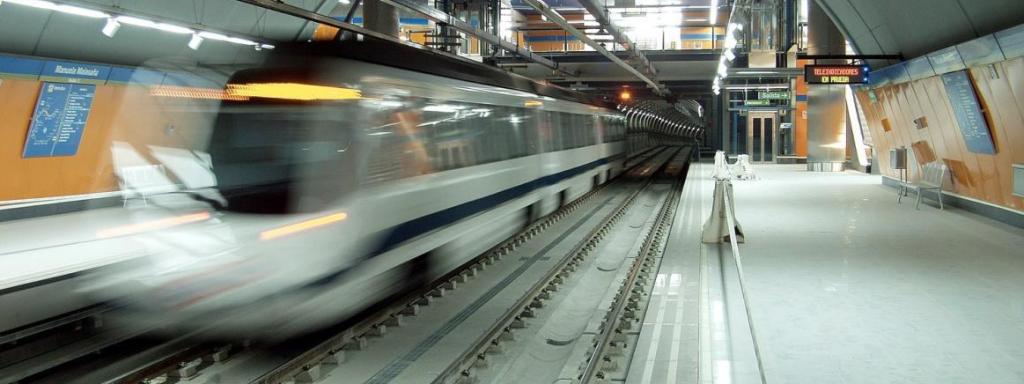 Imagen del metro de Madrid.