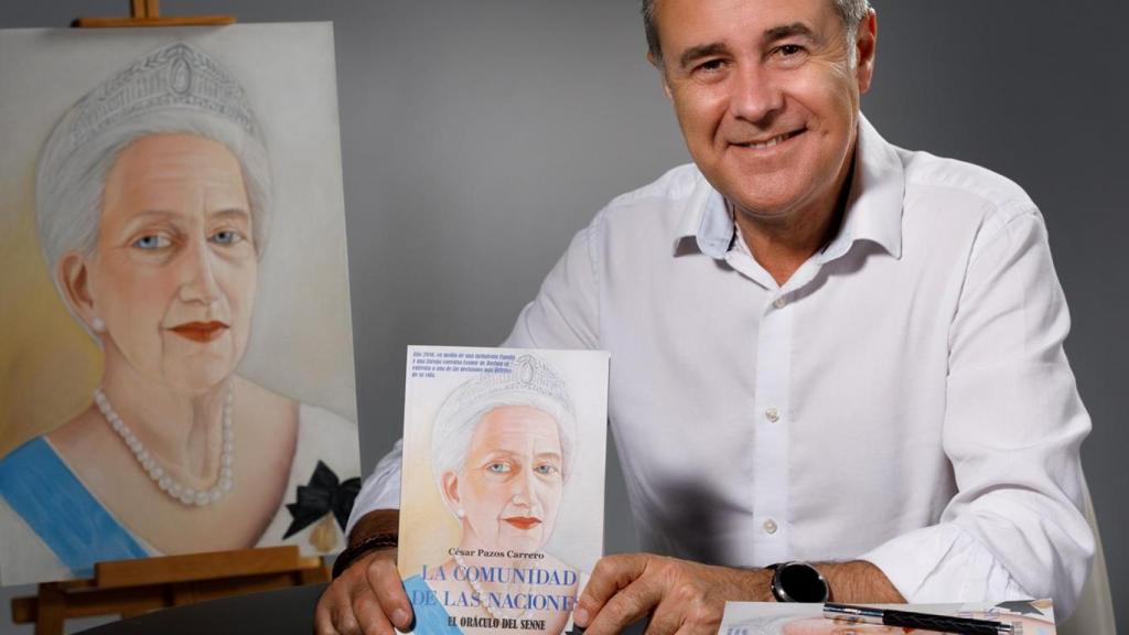 El escritor de la novela, César Pazos.