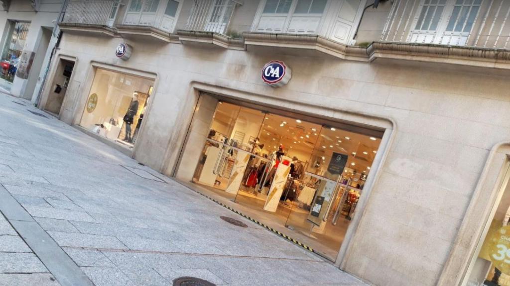Local de C&A en la calle Príncipe de Vigo.
