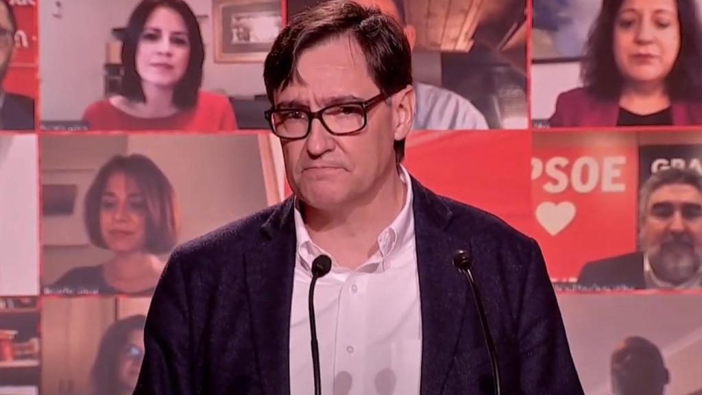 Salvador Illa, en el Comité Federal.