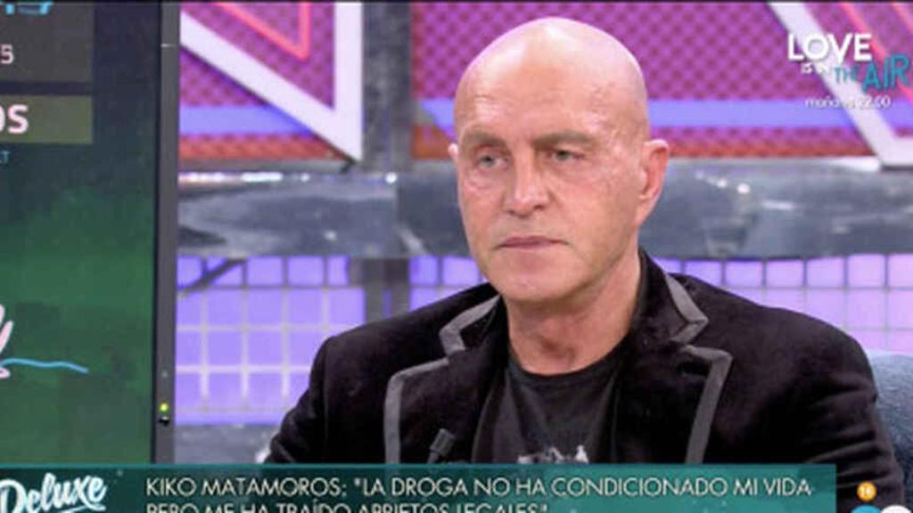 Kiko Matamoros durante el polígrafo.