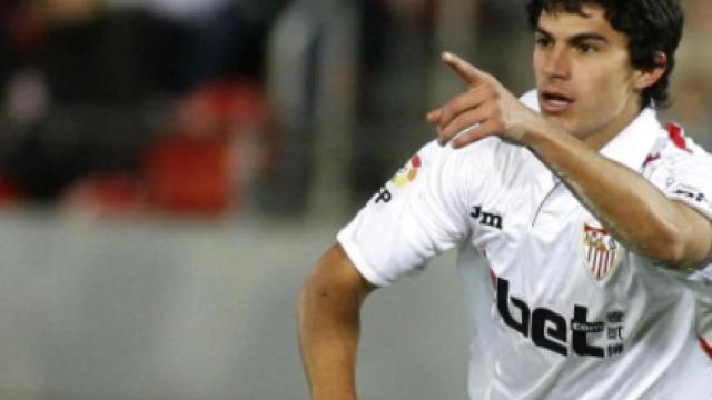 Diego Perotti en el Sevilla
