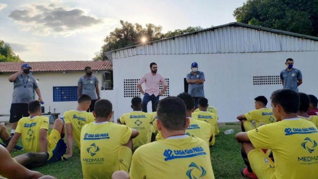 El equipo Palmas Fútbol y Regatas