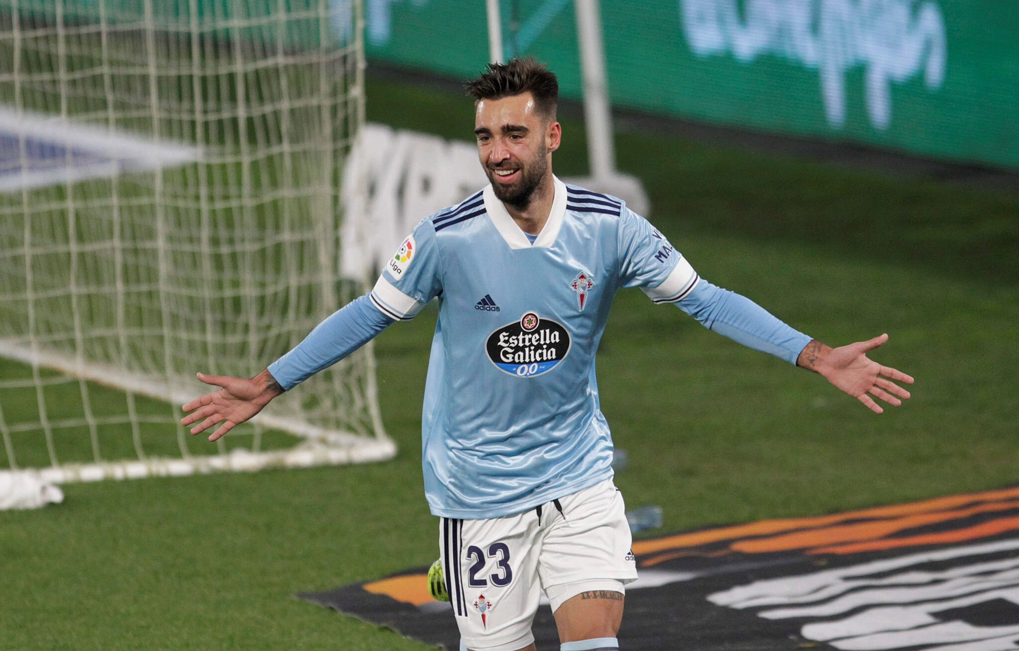 Brais Méndez dispuso de hasta 3 ocasiones claras, sumando su cuarto gol esta temporada.