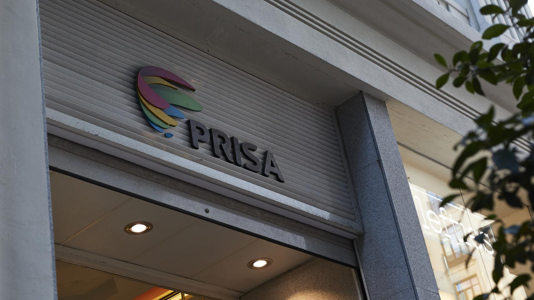 Logo de Prisa.