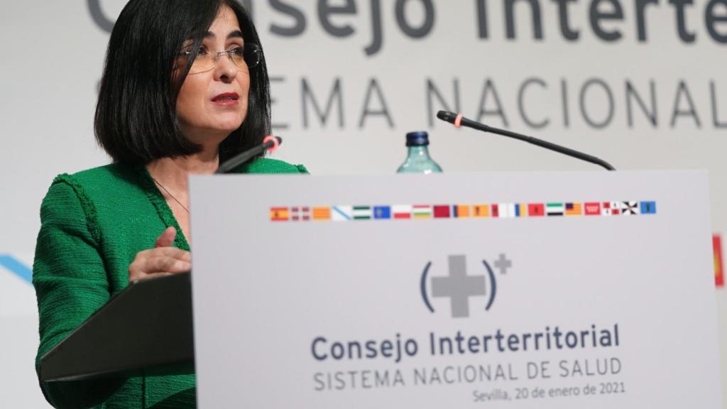 Darias, en una comparecencia posterior al Consejo Interterritorial de Salud.