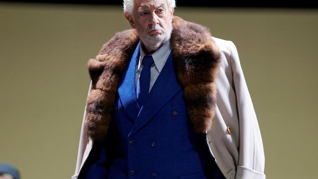 Plácido Domingo cantando en la Ópera de Viena el día de su 80 cumpleaños.