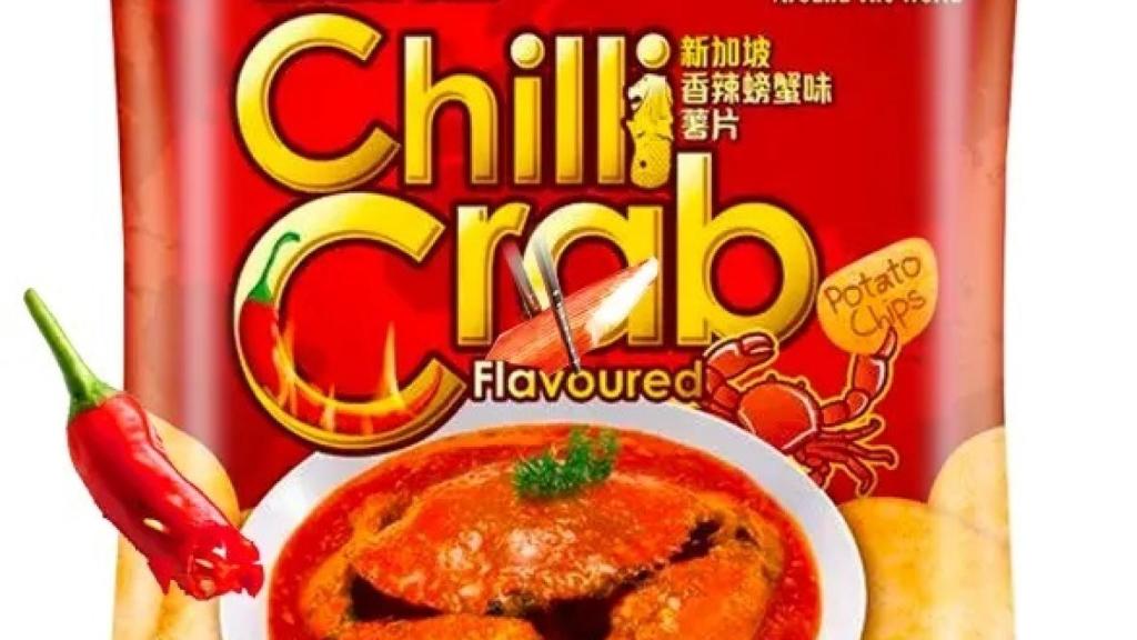 Calbee sabor cangrejo picante