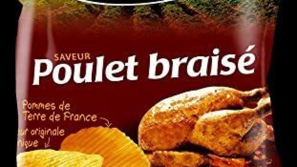 Patatas fritas de pollo estofado