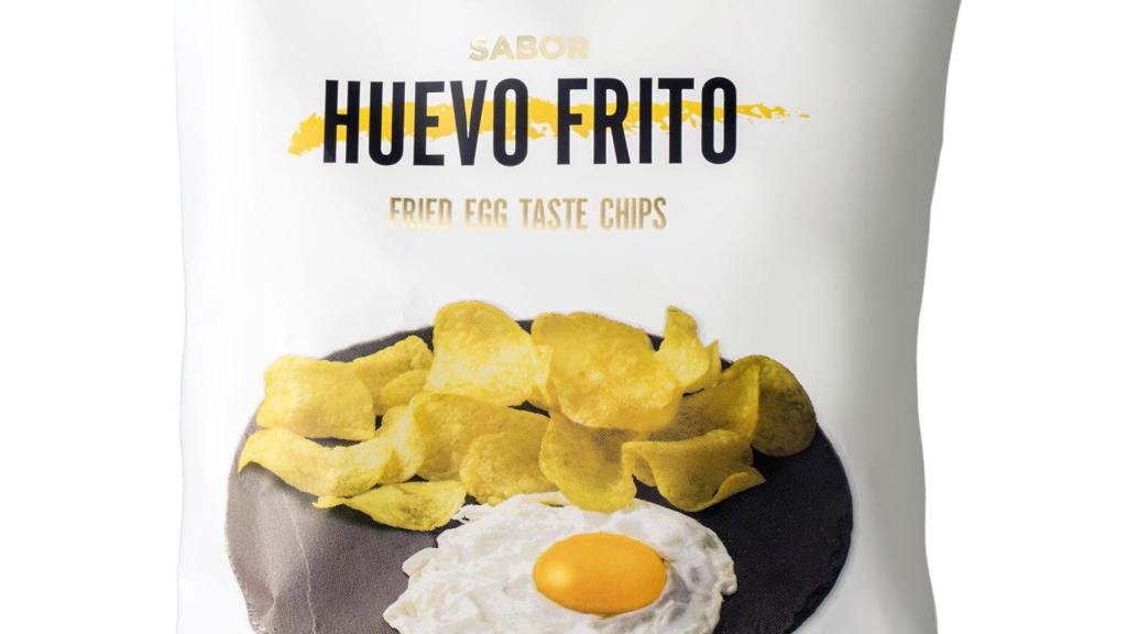 Patatas con sabor a huevo frito