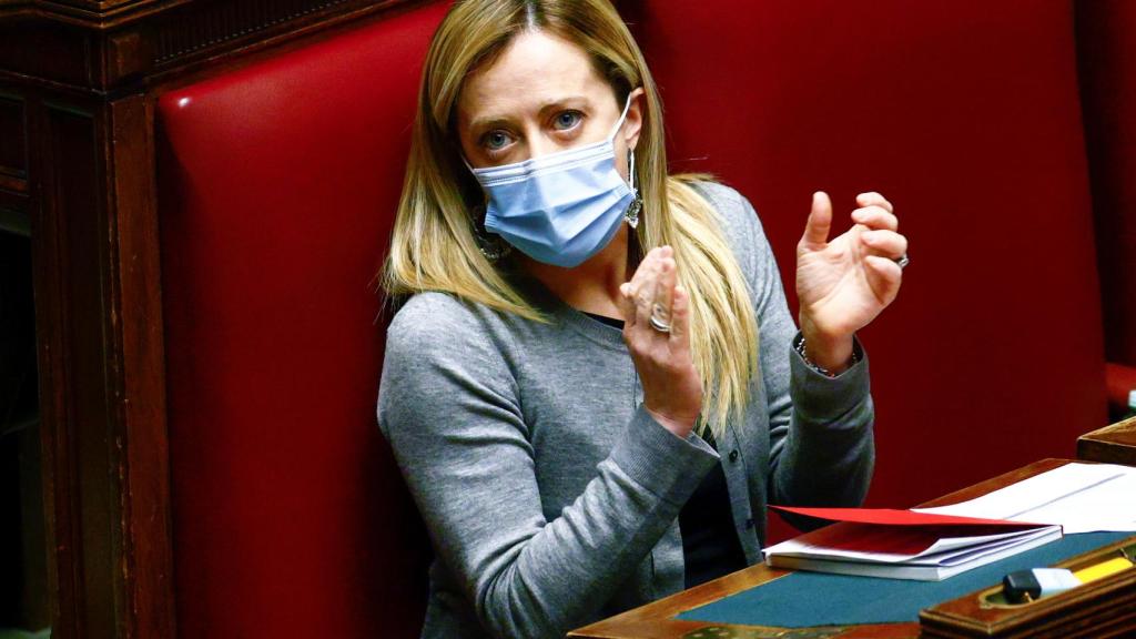 La ultraderechista Giorgia Meloni, del partido Hermanos de Italia.