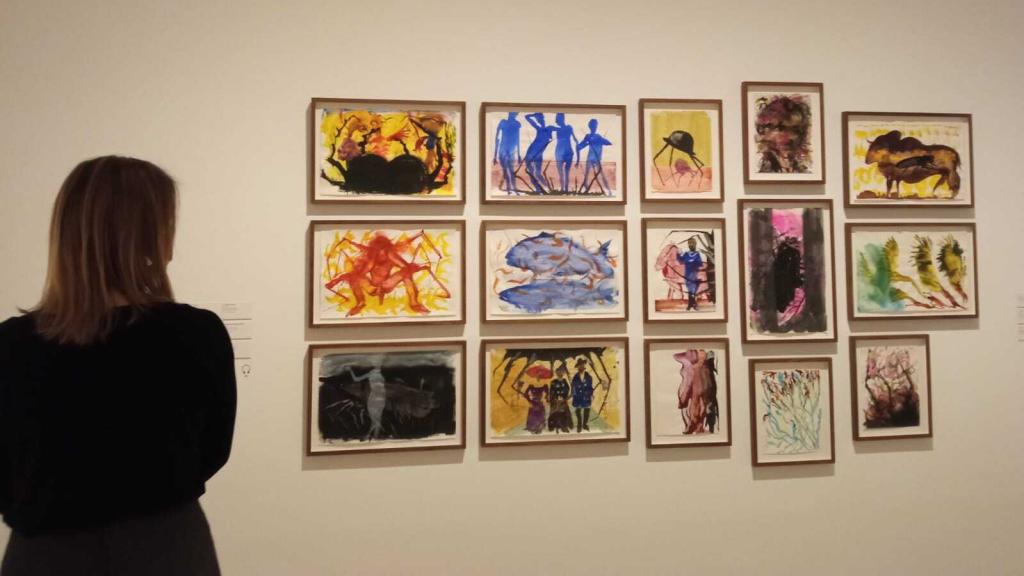 Aguadas de Miquel Barceló en el Picasso de Málaga