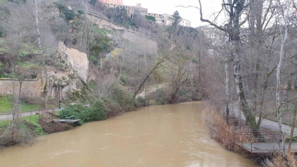 Río Júcar a su paso por Cuenca. Foto: Ayuntamiento de Cuenca