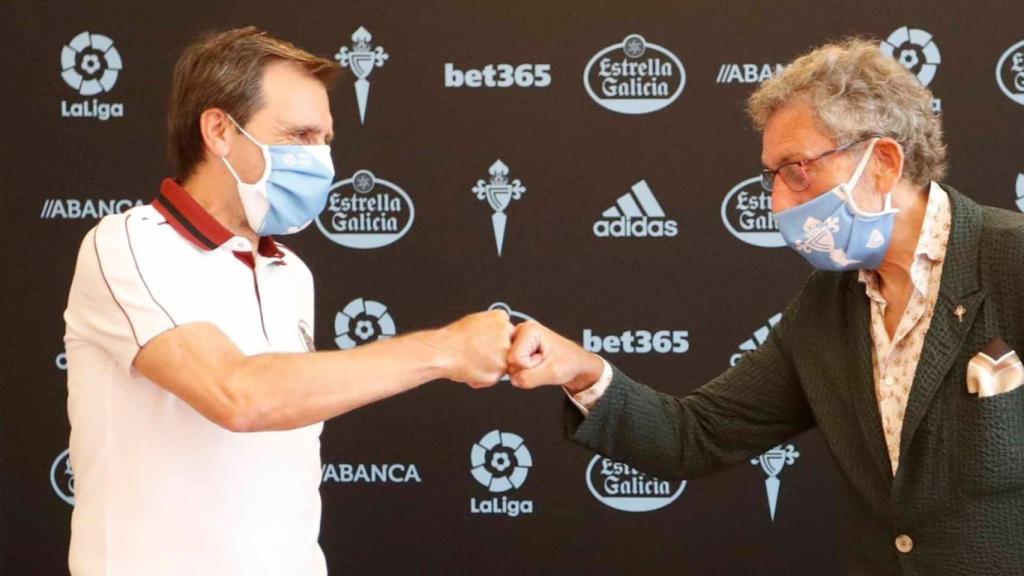 Carlos Mouriño renovó a Felipe Miñambres al frente de la dirección deportiva el pasado junio.