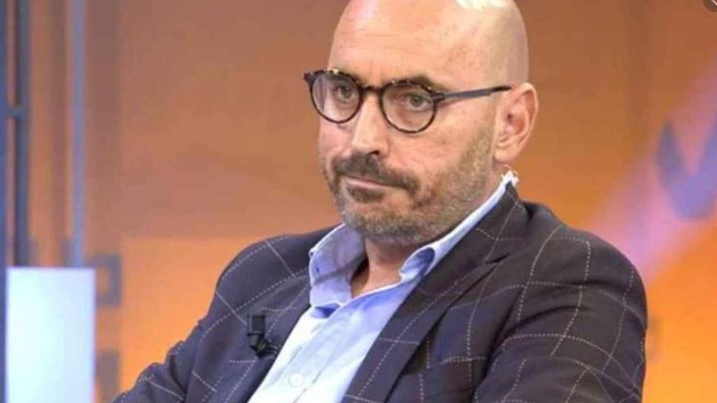 Diego Arrabal durante la emisión de un programa de 'Viva la vida'.
