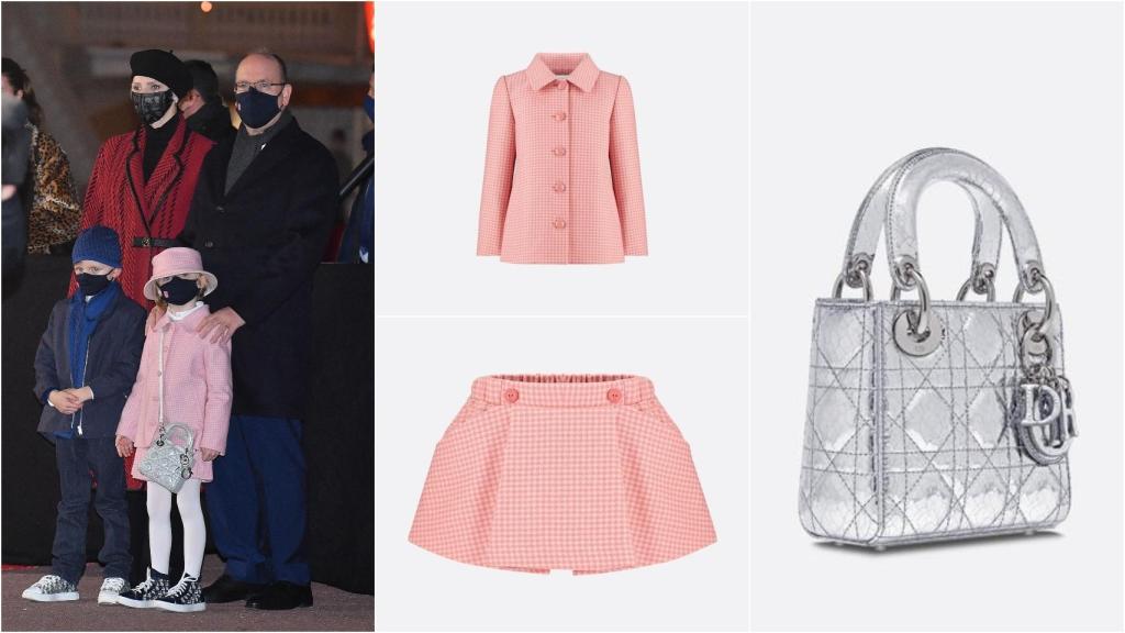 Total 'look' de Dior de la princesa Gabriella.