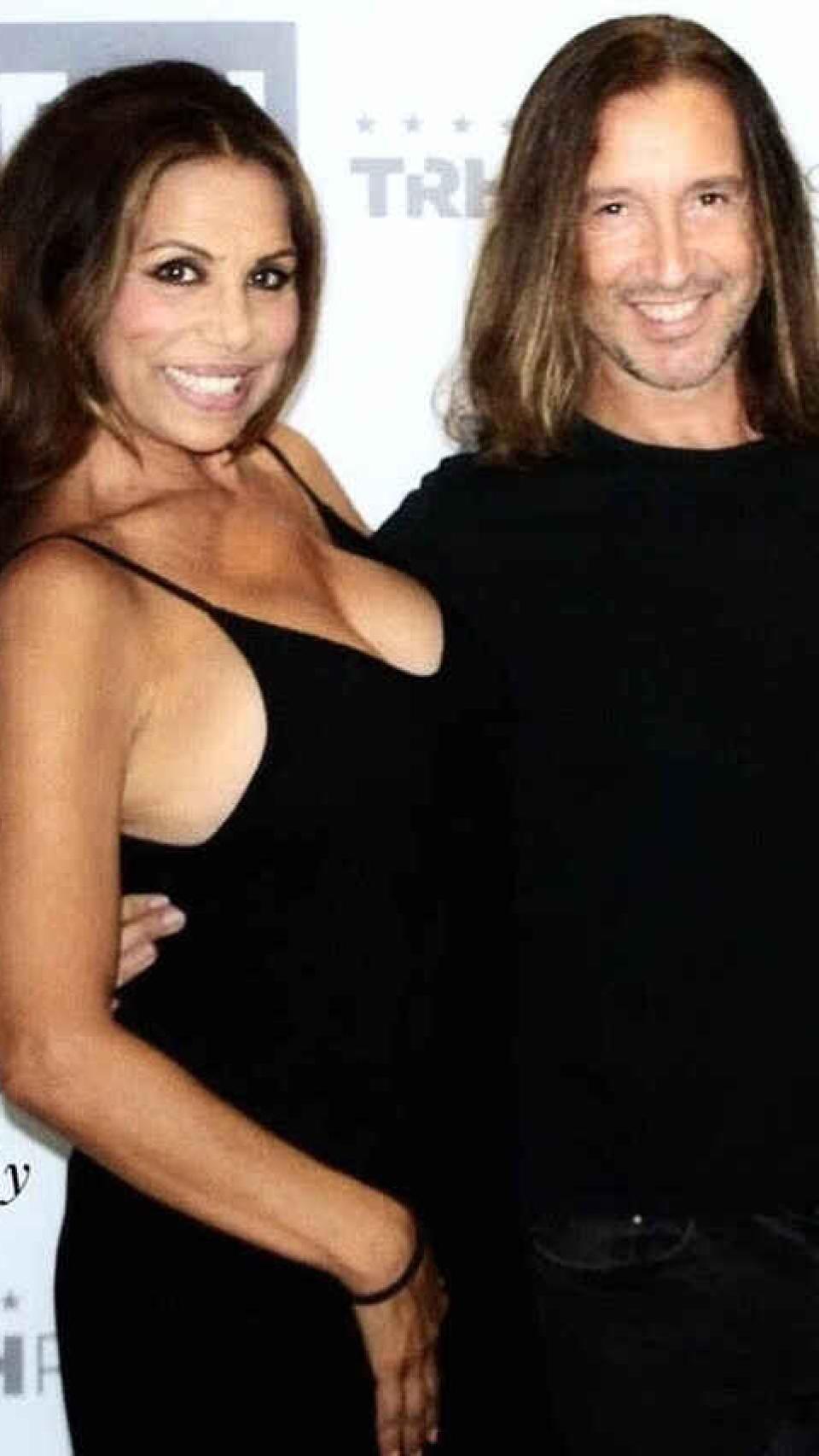 Toñi y su ex en una imagen cedida a JALEOS.