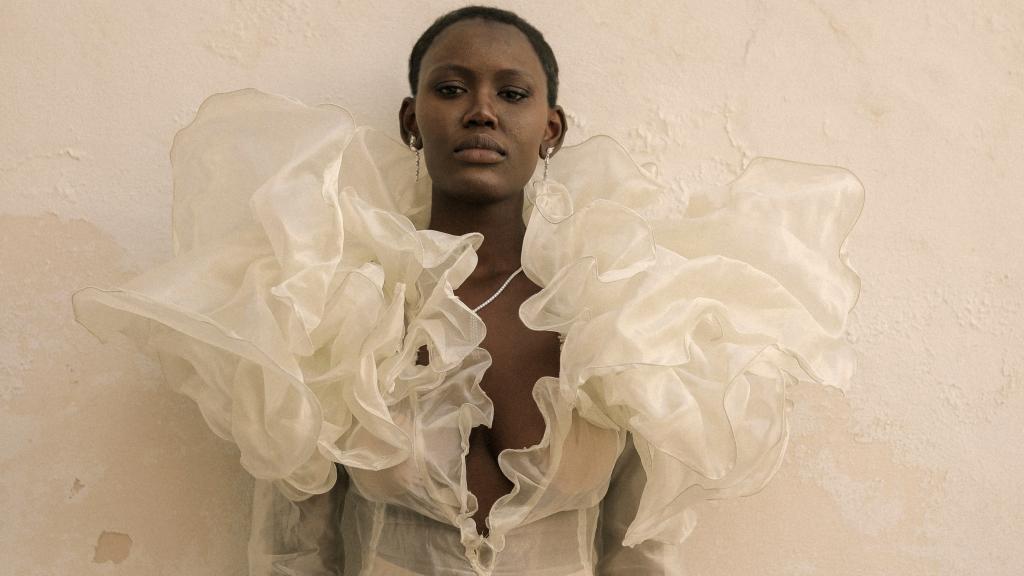 Una de las propuestas de Juana Martín en la Alta Costura de París.