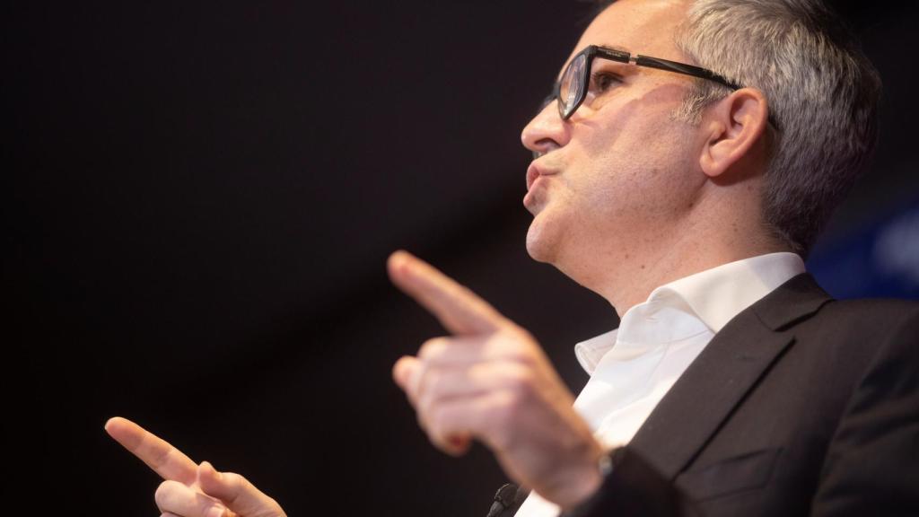 Víctor Font, durante una rueda de prensa