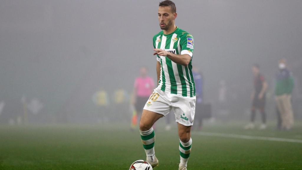 Sergio Canales, en el partido del Betis ante la Real Sociedad en la Copa del Rey