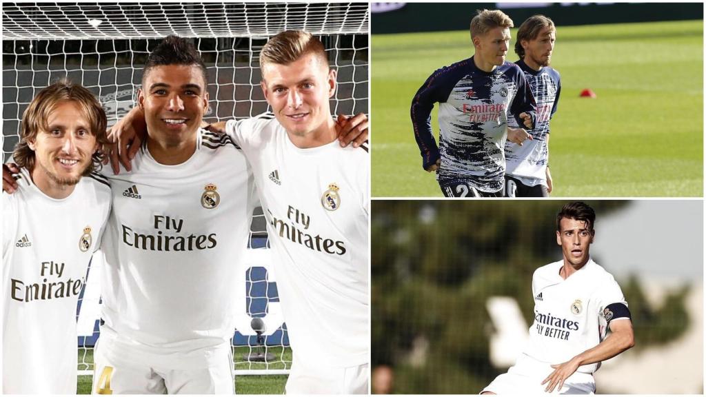 El centro del campo del Real Madrid