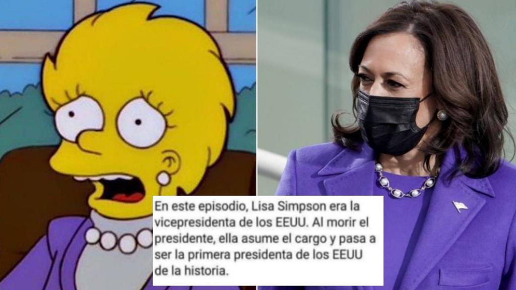 El 'meme' que anticipa la presidencia de Kamala Harris por la muerte de Biden.