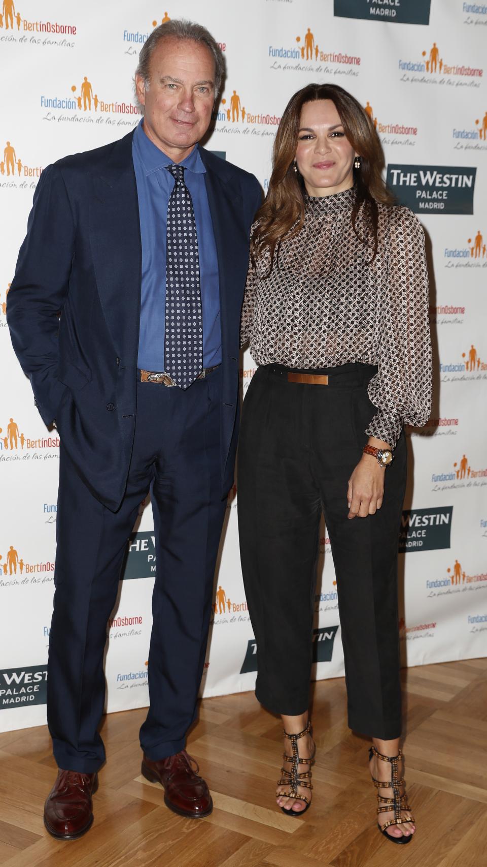Bertín y Fabiola en octubre de 2019.