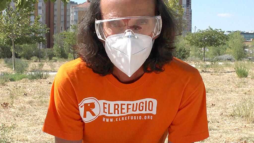 Panuero es instructor de vuelo, además de presidente de El Refugio.