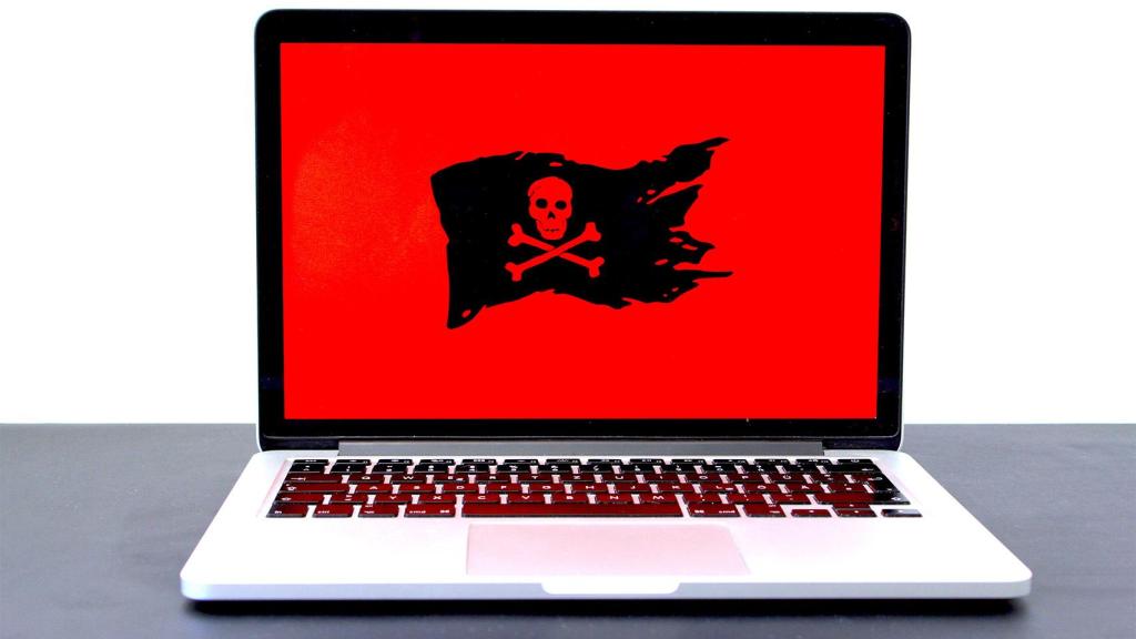 Malware en un MacBook.