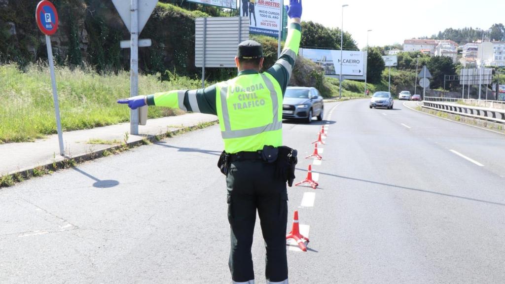guardia civil tráfico control