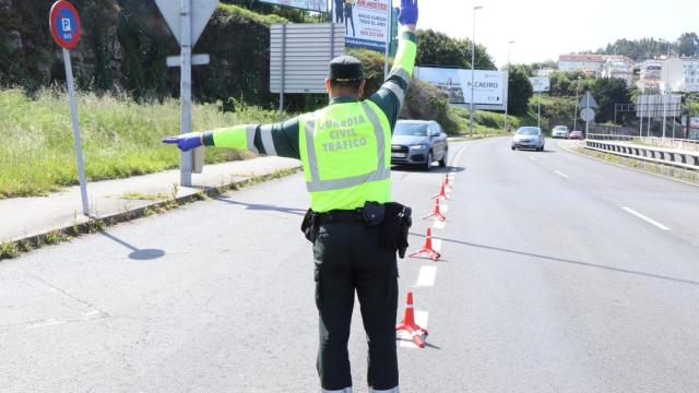 guardia civil tráfico control