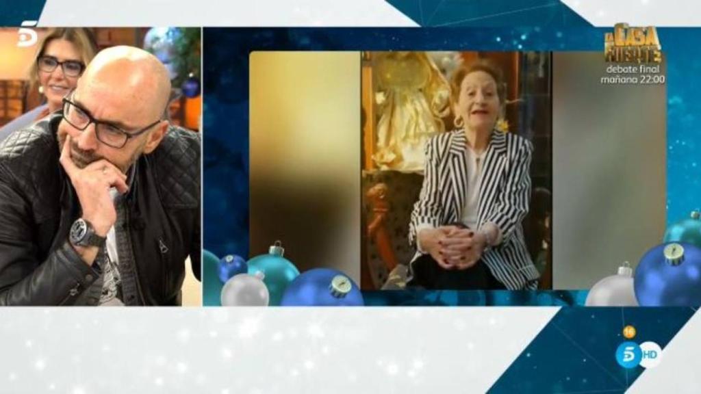 Diego Arrabal, emocionado con el mensaje de su madre en 'Viva la vida'.