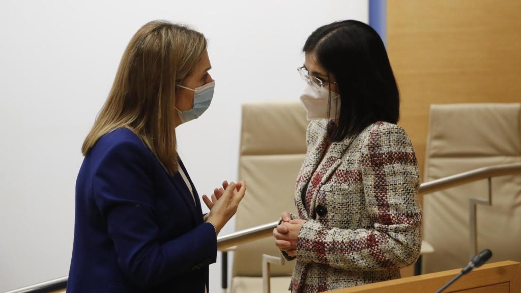 Carolina Darias y Ana Pastor.