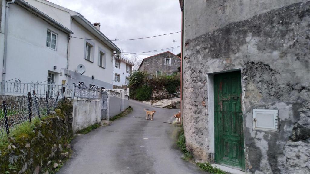 Una de las calles de Nostián.