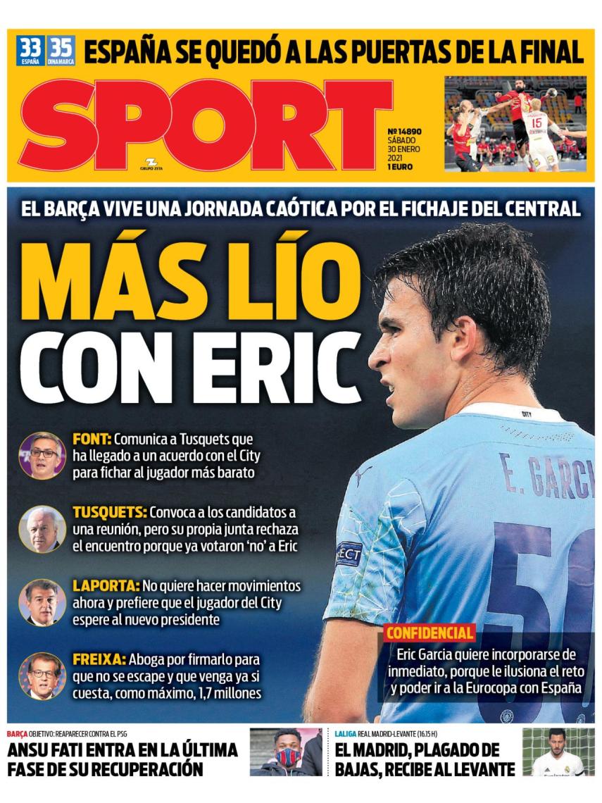 Portada SPORT
