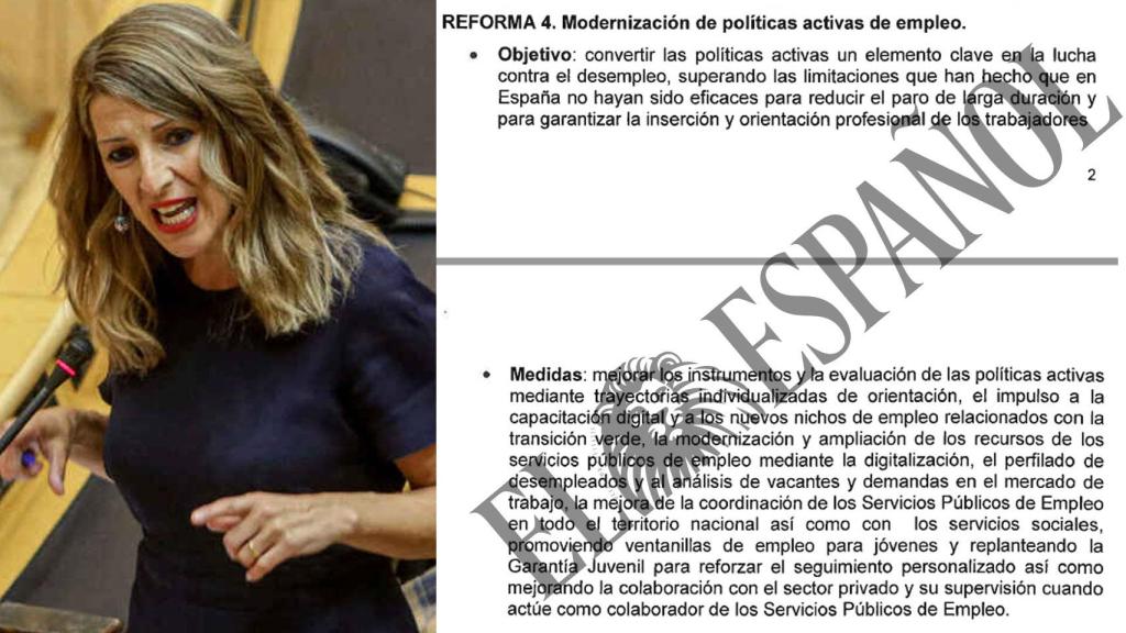 Yolanda Díaz, ministra de Trabajo.