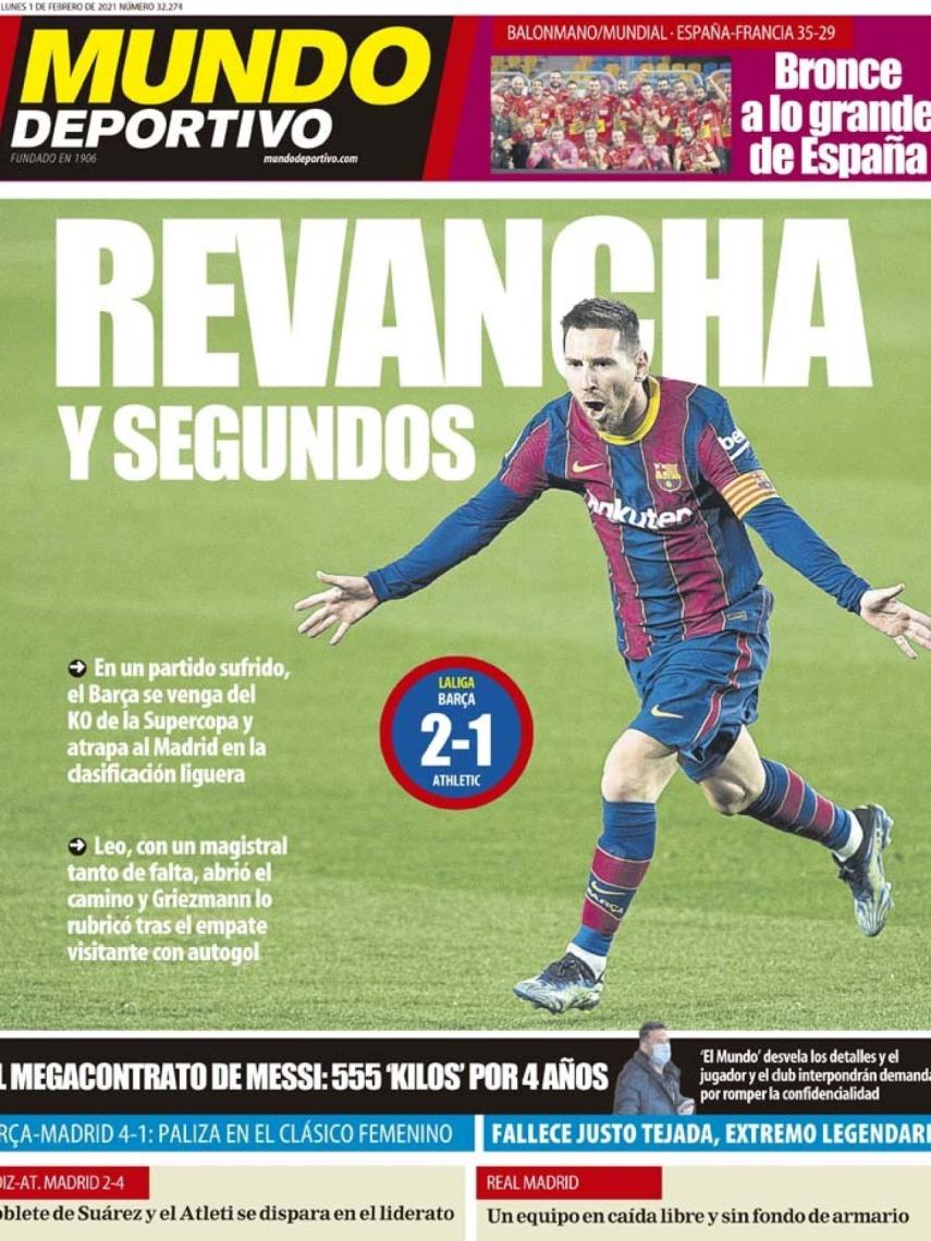 Portada Mundo Deportivo