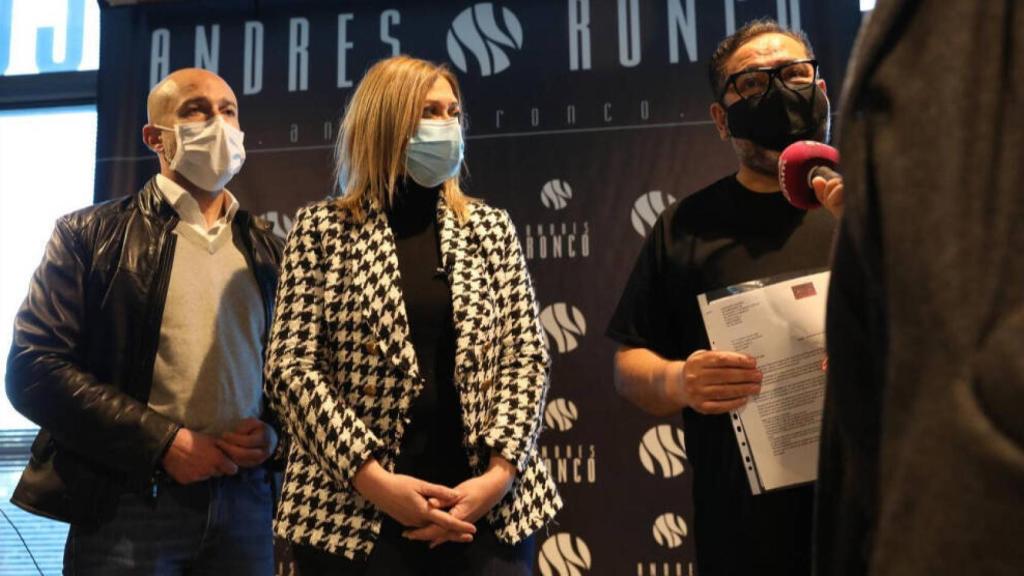 La portavoz de Cs en Castilla-La Mancha, Carmen Picazo, y el diputado David Muñoz Zapata se han reunido con Andrés Ronco, presidente de la Federación Regional de Peluquerías y Centros de Belleza