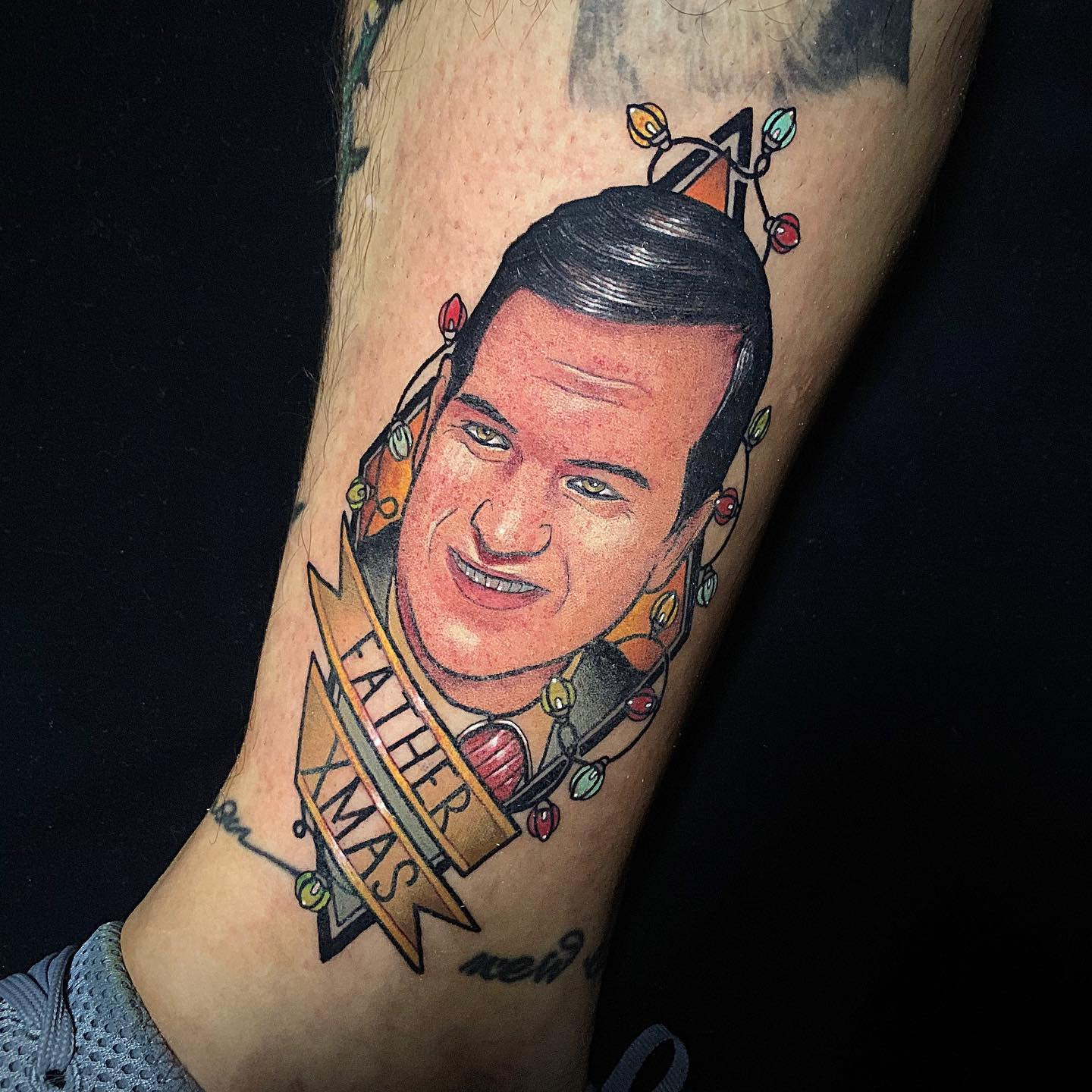 El tatuaje realizado por Pandora Von Lillian.