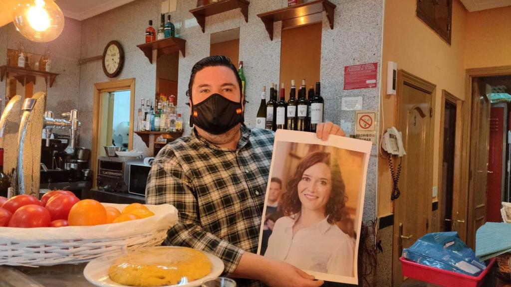 Francisco Sánchez, dueño del bar Chunda.