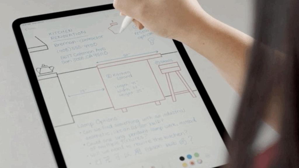 El Apple Pencil permitirá escribir en castellano