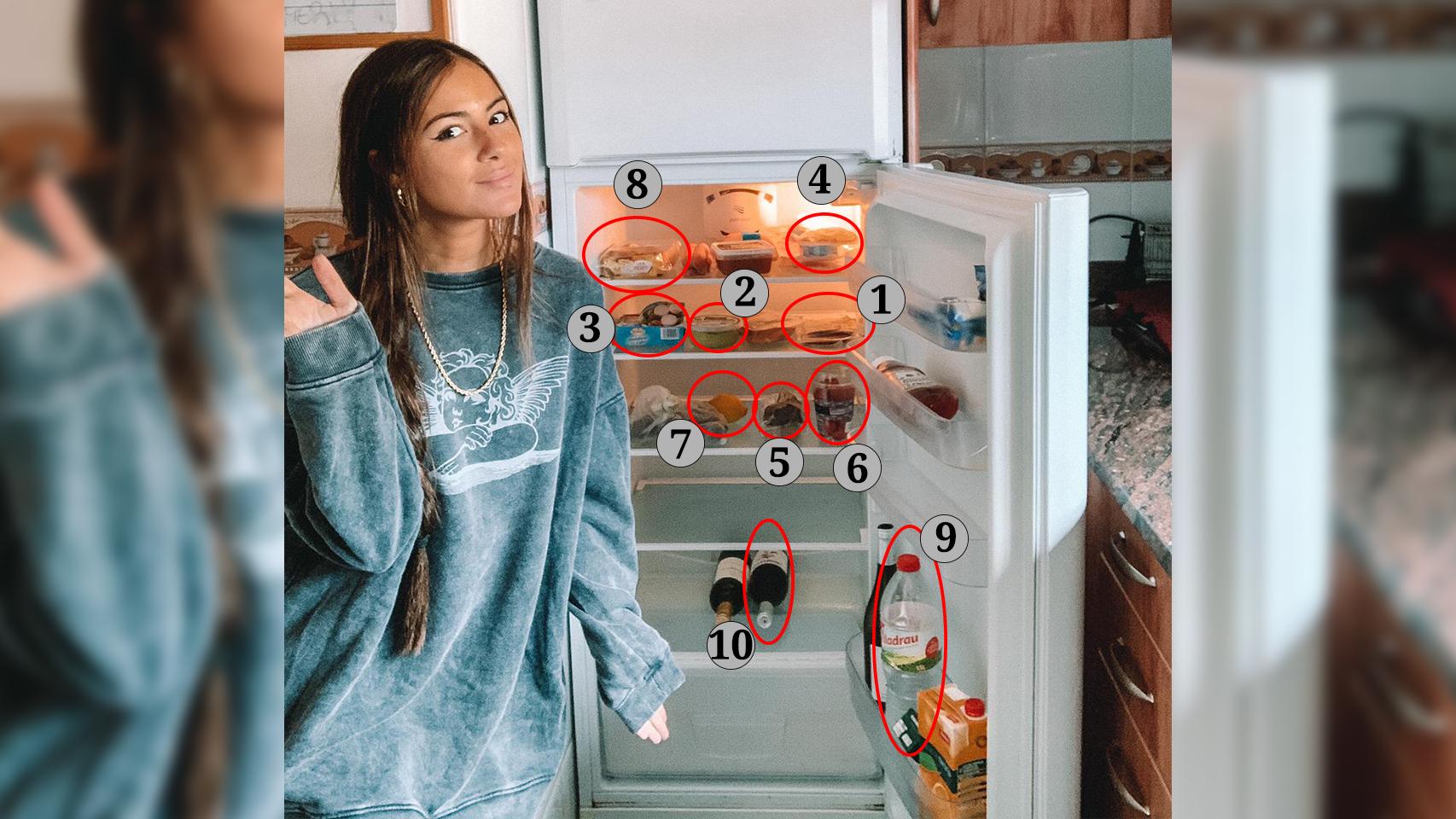 La nevera de Melyssa Pinto.