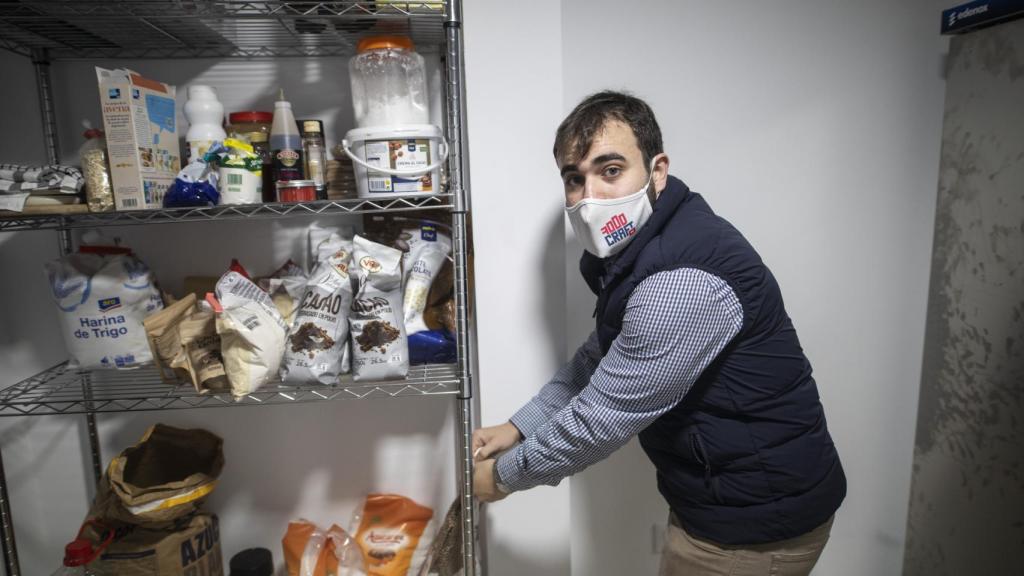 Desde aquí salen cientos de pedidos a Madrid.