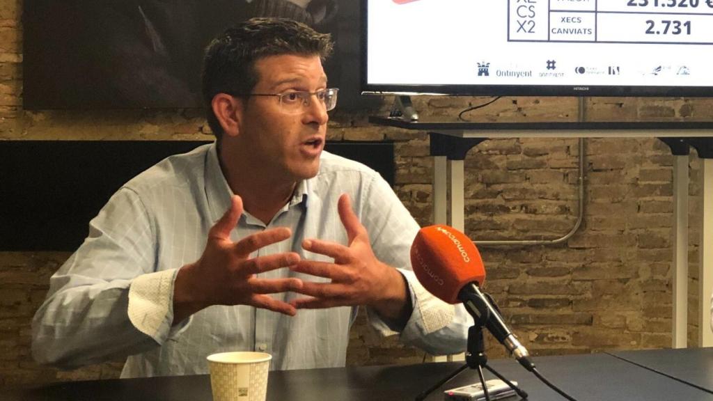 Jorge Rodríguez, expresidente de la Diputación de Valencia y actual alcalde de Ontinyent. EE