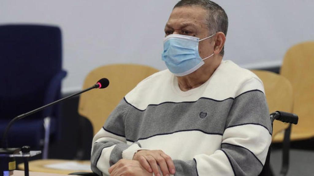 Inocente Orlando Montano, durante el juicio en la Audiencia Nacional./