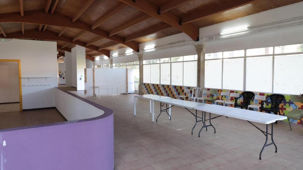 Lugar donde se está realizando el cribado en Culleredo.