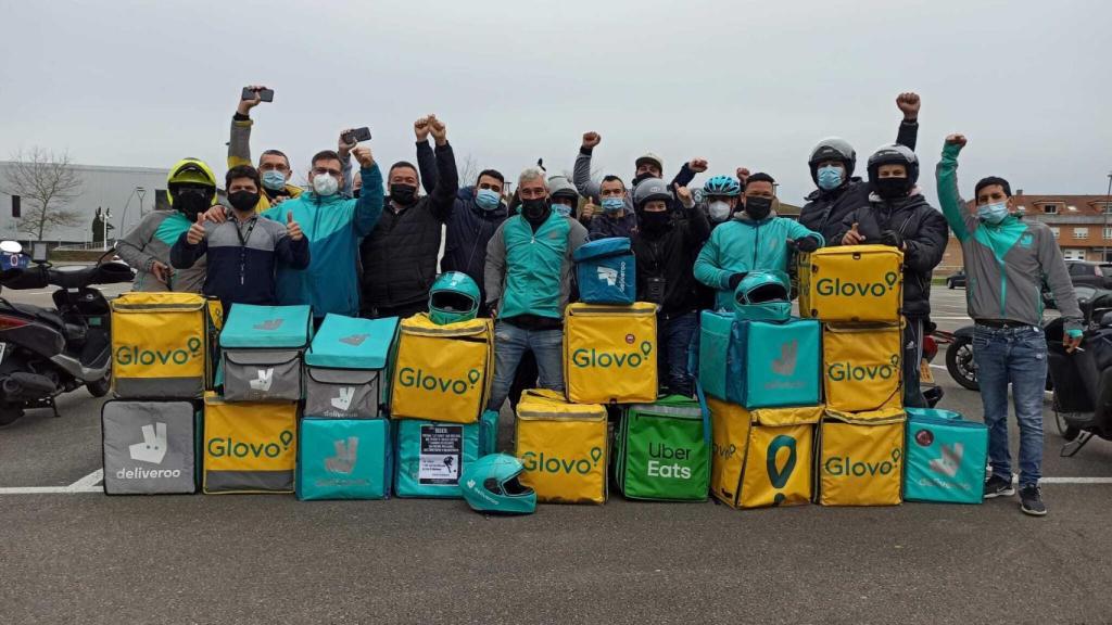Manifestación en Gijón.